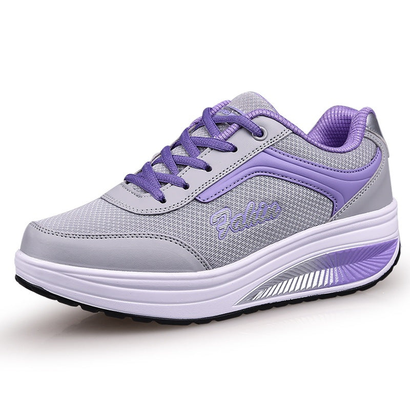 Zapatillas de tenis Soft Heightening Bottom Mujer