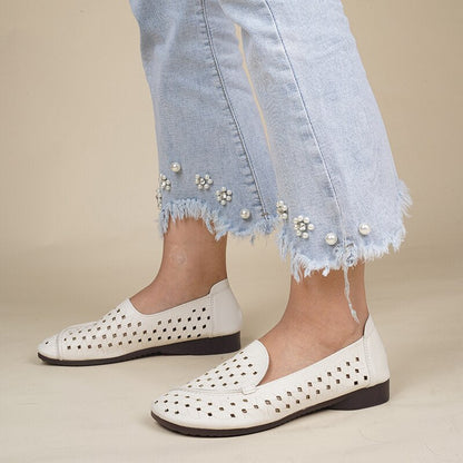 Sandalias de piel para mujer