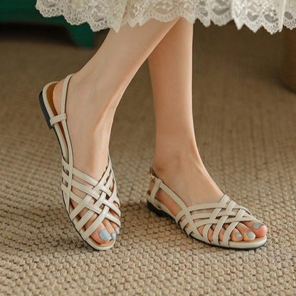 Sandalias gladiadoras de estilo romano