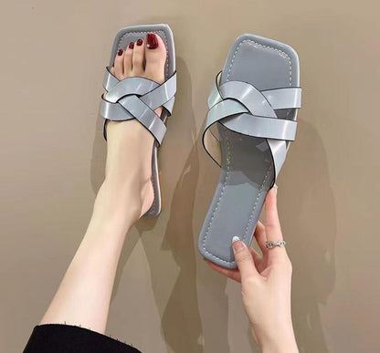 Sandalias de piel