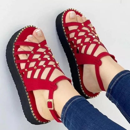 Sandalias estilo romano para mujer