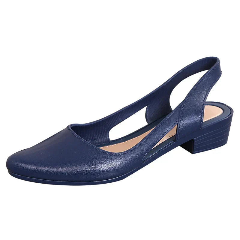 Elegantes sandalias slip-on