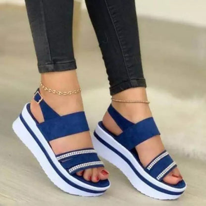 Sandalias de plataforma de verano para mujer