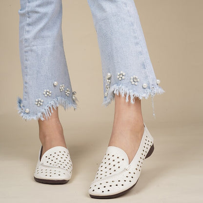 Sandalias de piel para mujer