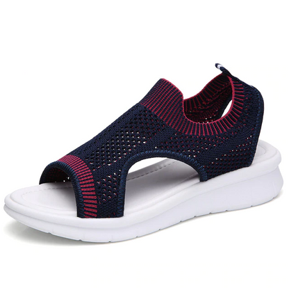 Sandalias Cómodas Señoras Slip-on Flat