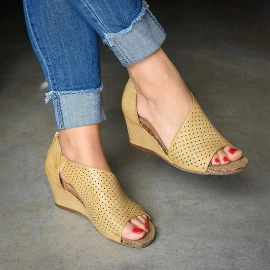 Sandalias de verano con plataforma