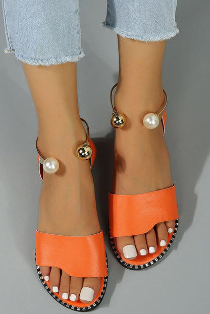 Sandalias glamurosas y modernas