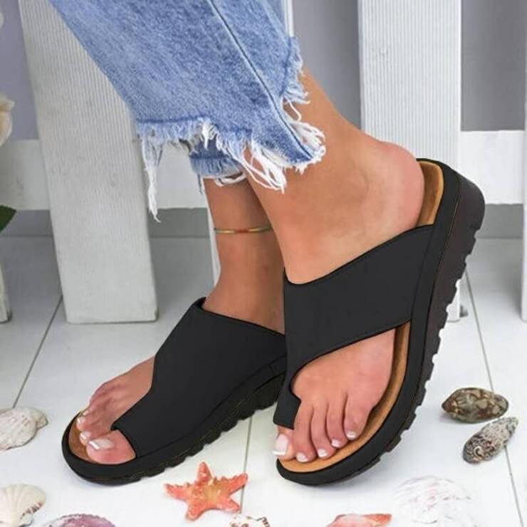 Sandalias de verano elegantes y frescas