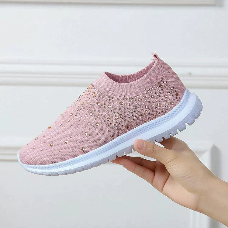 Vulcanised Shoes Sneakers Women's Trainers Sneakers de punto Women's Slip-on