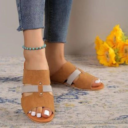 Sandalias de dedo abiertas para mujer