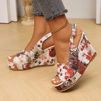 Sandalias de mujer Gentle Vintage Flowers