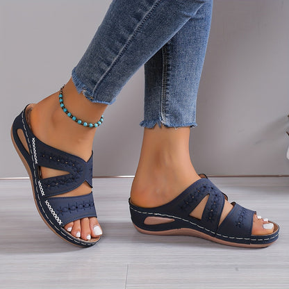 Sandalias de cuña para mujer