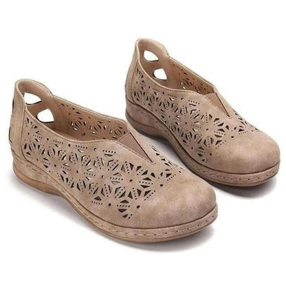 Sandalias huecas transpirables para mujer