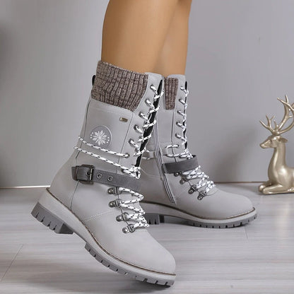 Botas altas de nieve para mujer