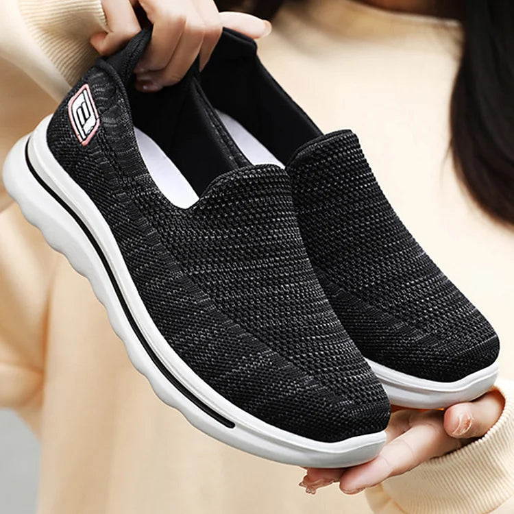 Womens Slip On Sneakers Zapatillas de gimnasia