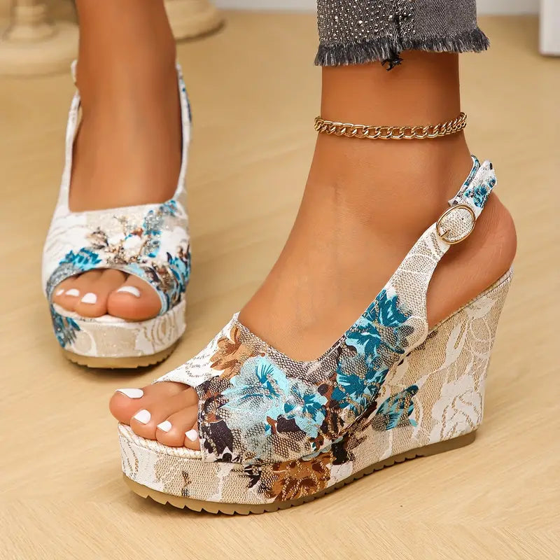 Sandalias de mujer Gentle Vintage Flowers