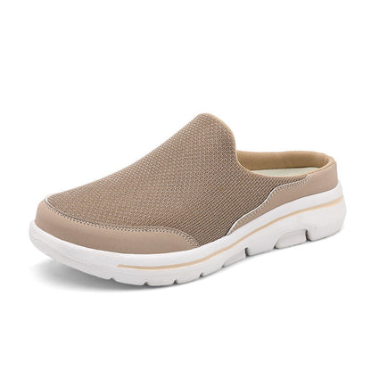 Calzado cómodo y transpirable para hombres Zapatillas de verano tipo mocasín con plataforma Zapatos casuales