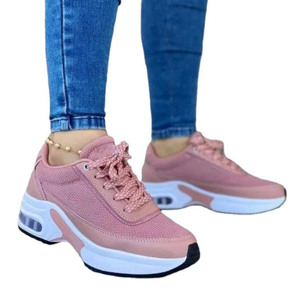 Zapatillas con cordones para mujer