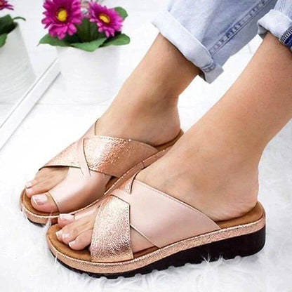 Sandalias de plataforma cómodas para mujer