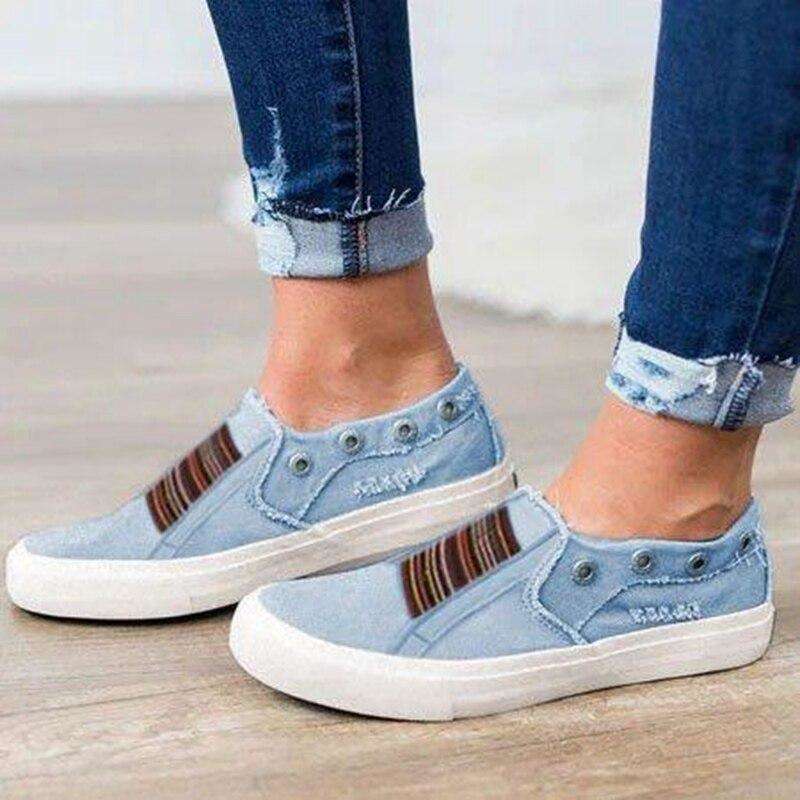 Zapatillas de lona para mujer