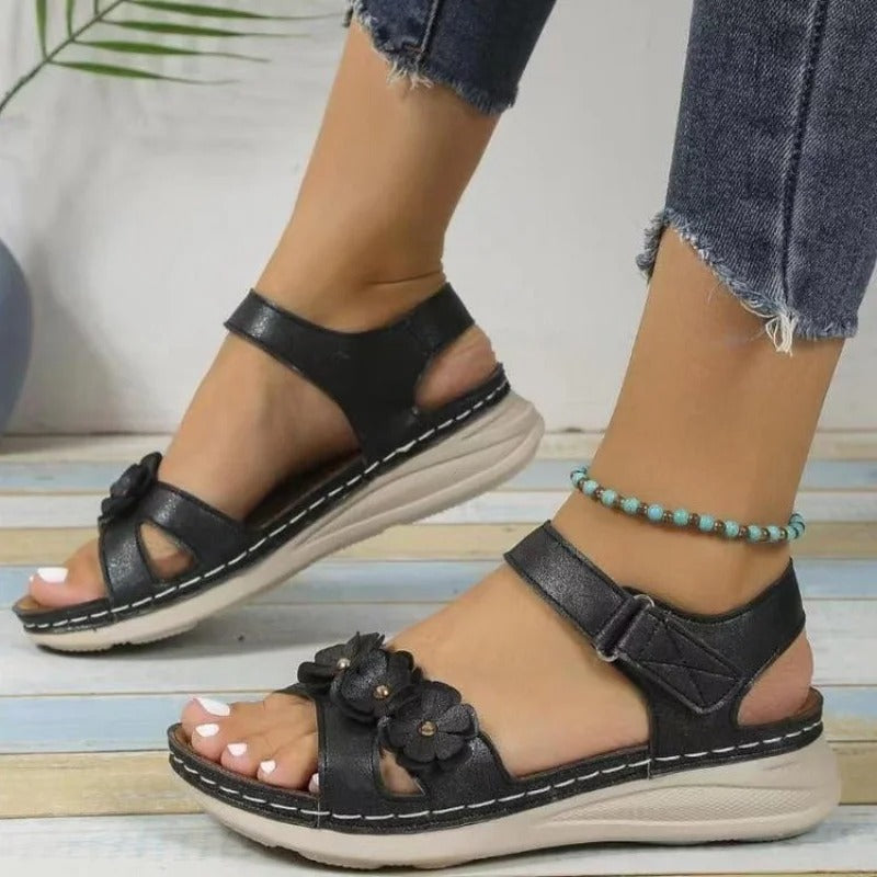 Sandalias ortopédicas casuales para mujer