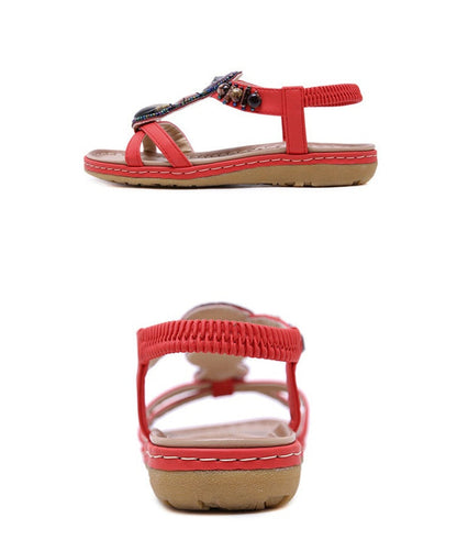 Sandalias bohemias de verano para mujer