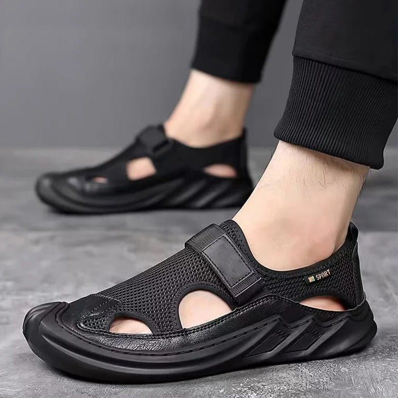 Sandalias de malla para hombre