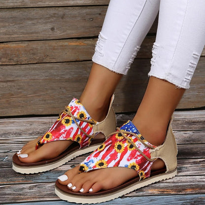 Sandalias estampadas Chanclas