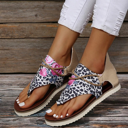 Sandalias estampadas Chanclas