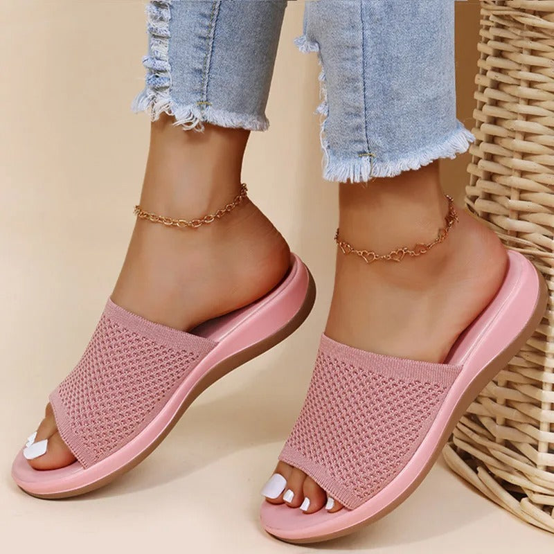 Sandalias modernas y frescas