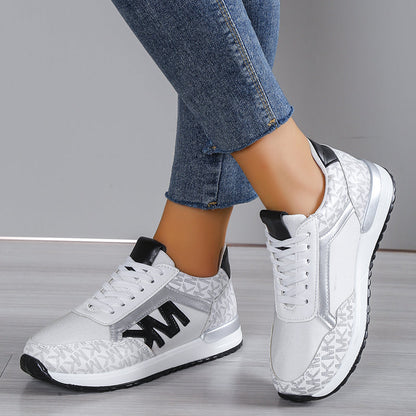 Nueva Piel Moda Malla Zapatillas Running Confort