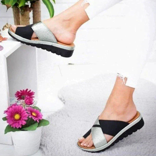 Sandalias de plataforma cómodas para mujer